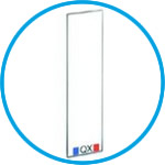 Optical parts for UV and NIR-range, rectangular