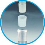 Sleeves with ribs, PTFE