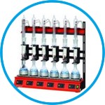 Serial Extraction Apparatus behrotest® for Soxhlet-/Fat-Extraction