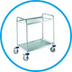LLG-Trolleys, Stainless Steel