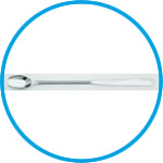 Spoon spatulas, stainless steel