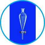 Separating funnels acc. to Squibb, borosilicate glass 3.3