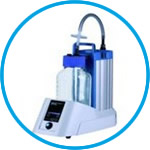 Fluid aspiration systems BioChem-VacuuCenter BVC control G, glass bottle