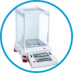 Analytical balances Explorer® EX, with automatic draftshield doors