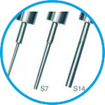 Sonotrode for compact ultrasonic processor UP200S, with glass flow vessel GD14K