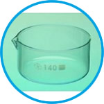LLG-Crystallising dishes, borosilicate glass 3.3, with spout