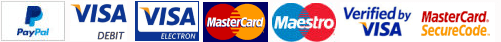 Lab Unlimited accepts payment by PayPal, Visa Credit, Visa Debit, Visa Electron, Mastercard and Maestro.  We also authenticat transactions using Verified by Visa and MasterCard SecureCode to increase the security of our online payments.