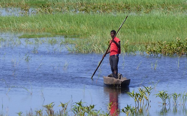 Monitoring water quality of zambezi river YSI EXO2